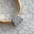 N°18 K18arm princess diamond ring 0.7ct up